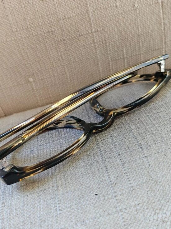 Warby Parker Eyeglasses Frame PERVEY M 256 Eyewear Tortoise Unisex Glasses
